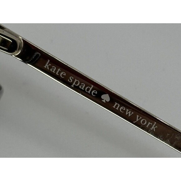Kate Spade Women’s Black & Silver Frame Sunglasses Galena OS 80790 52021 140 - Picture 6 of 14